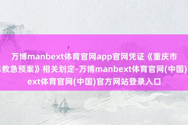 万博manbext体育官网app官网凭证《重庆市沙坪坝区防汛