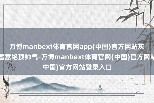 万博manbext体育官网app(中国)官方网站灰白渐变的蓄