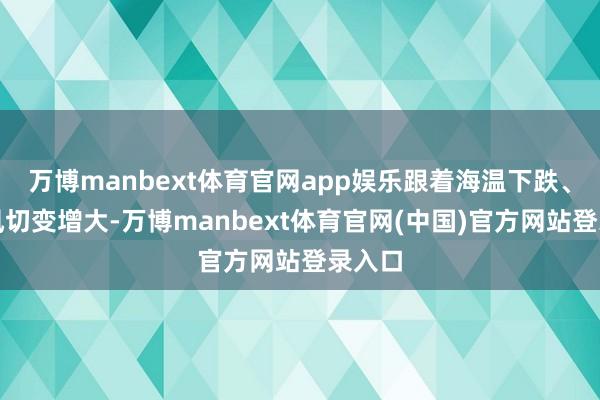 万博manbext体育官网app娱乐跟着海温下跌、垂直风切变